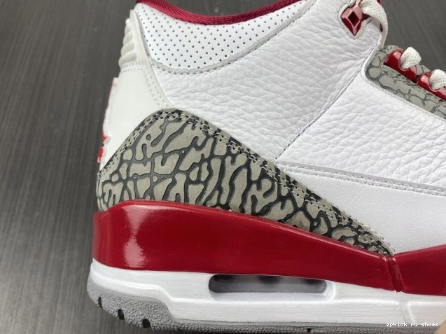 Rep 3 Red Cardinal Jordan Retro CT8532-126 0822